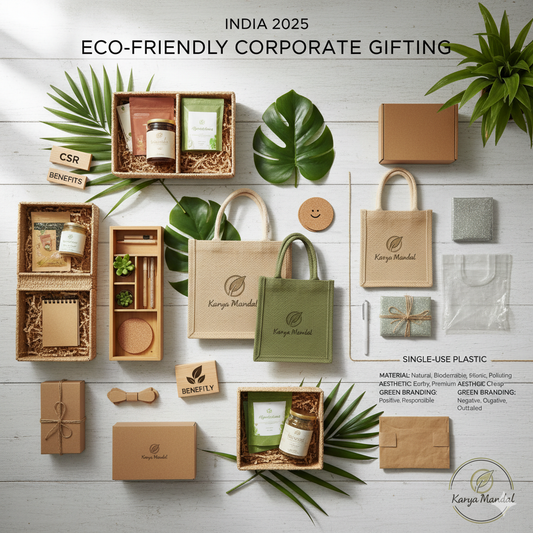 Sustainable Corporate Gifting: Eco-Friendly Jute Products vs Traditional Gifts - Complete Comparison