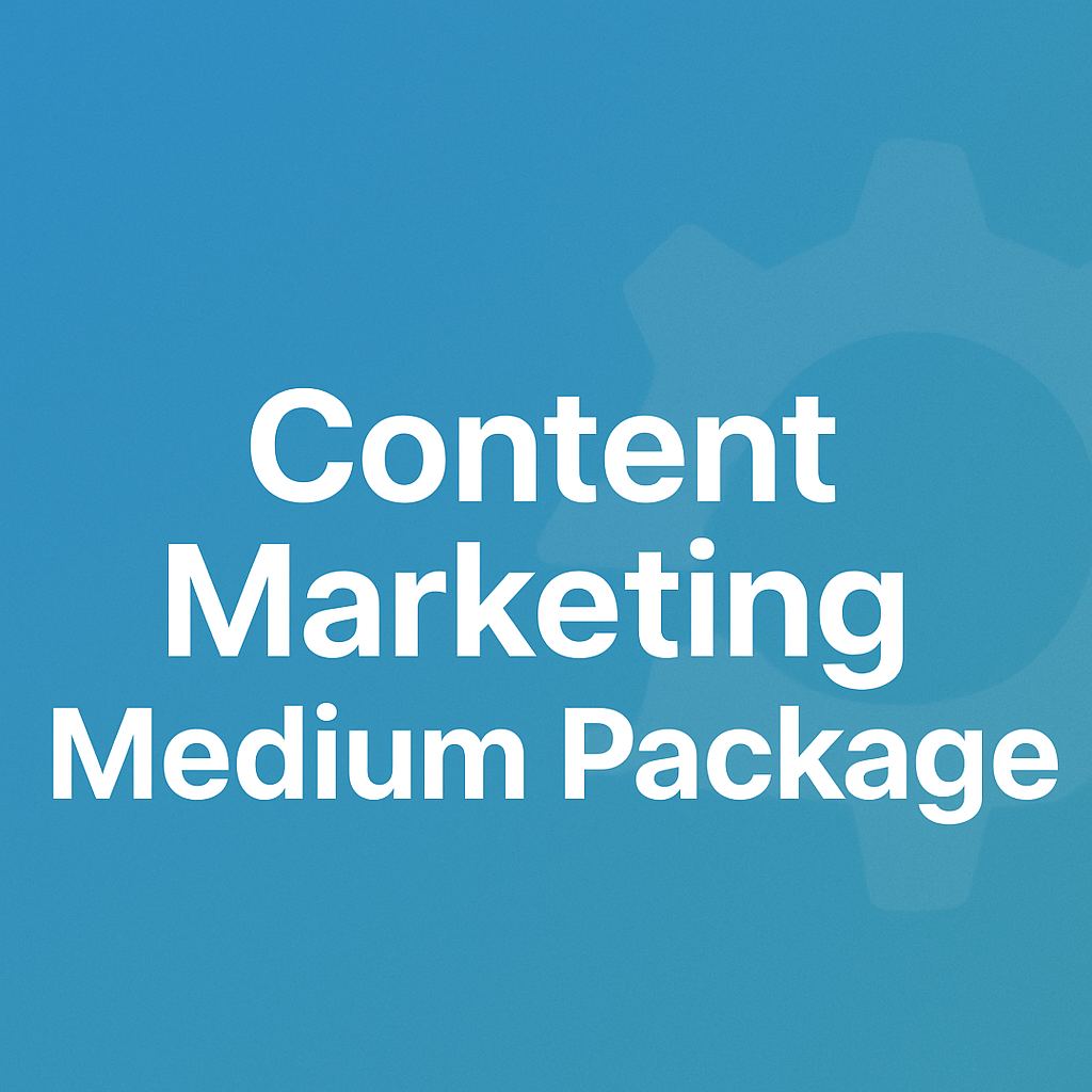 Content Marketing Medium Package