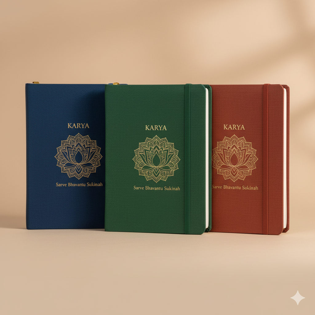 Premium Diaries – “Sarve Bhavantu Sukhinah” (Set of 3)