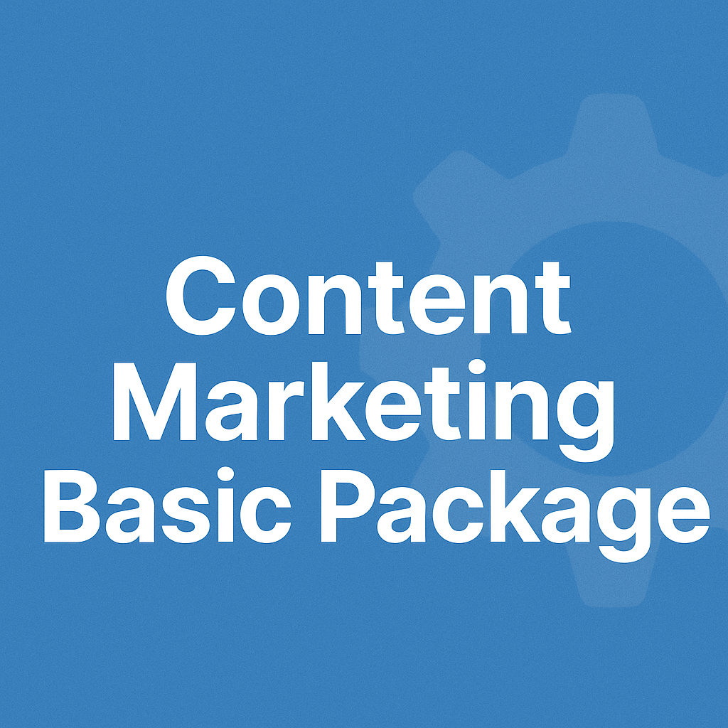 Content Marketing Basic Package